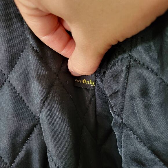 Lauren Ralph Lauren Red Black Plaid Wool Coat Quilted Lined Classic Overcoat - Picture 6 of 9